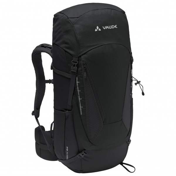 

Асимметричный 42+8 - туристический рюкзак Vaude, черный