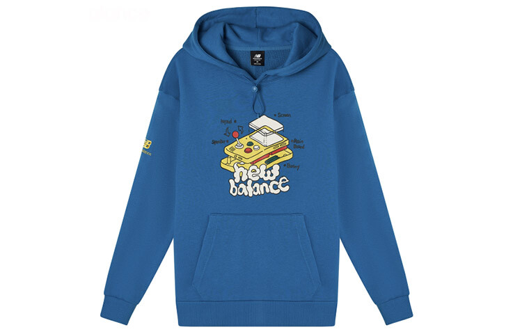

Мужская толстовка New Balance, цвет Blue