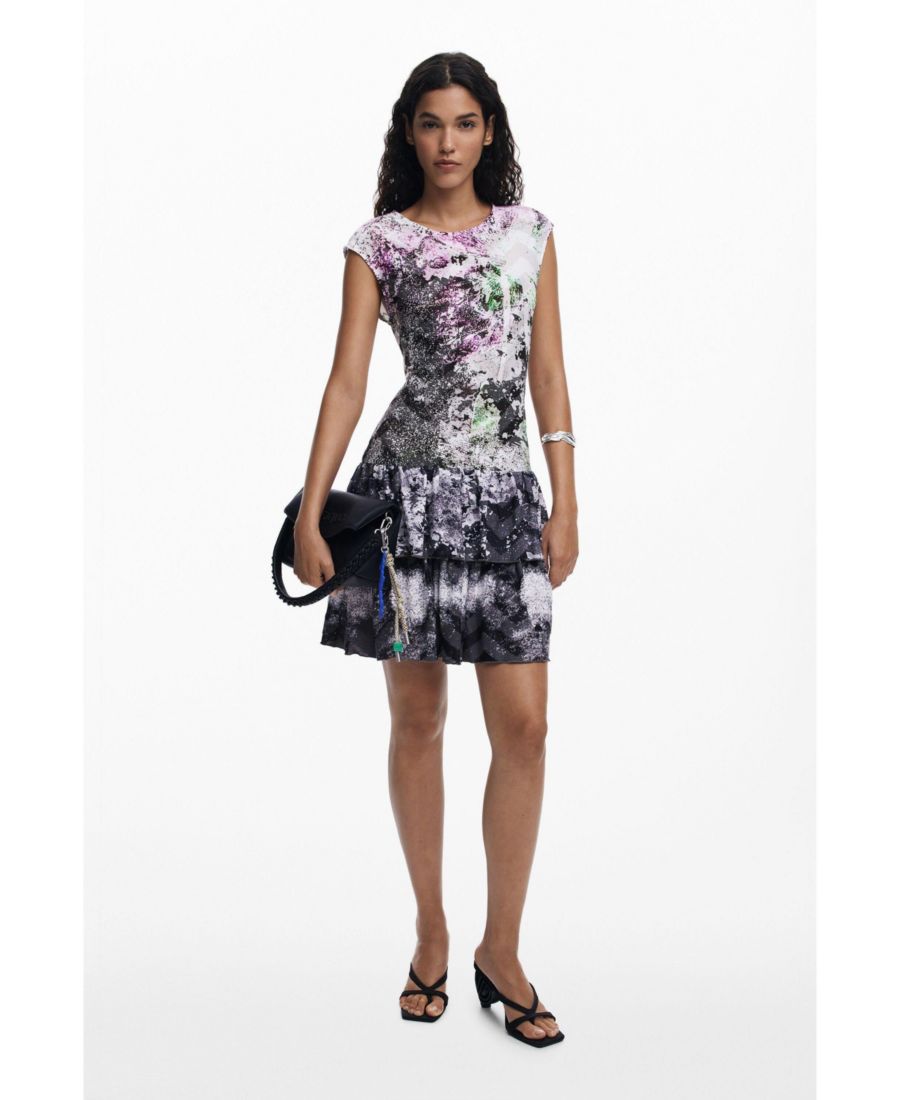 

Женское платье, разработанное г-ном Кристианом Лакруа Desigual, Black