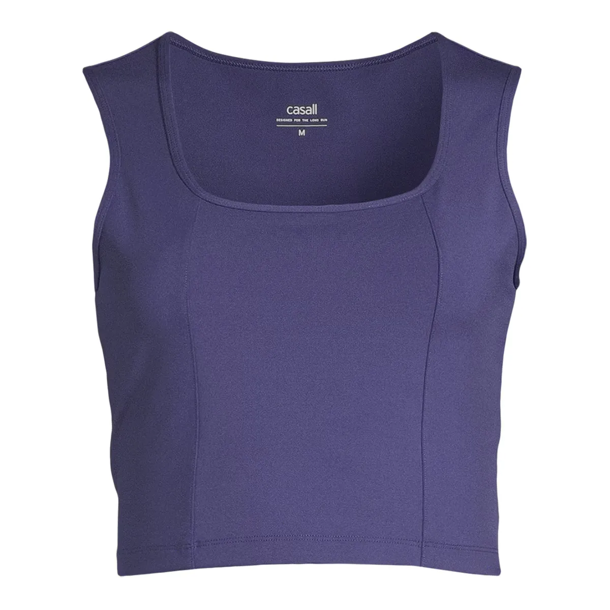 

Женская футболка Edge Crop Top Casall, фиолетовый/темно-синий