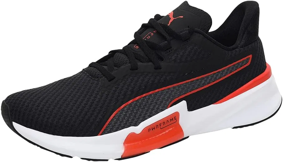 Гимнастические кроссовки PUMA Men's Pwrframe Tr, Puma Black Cherry Tomato