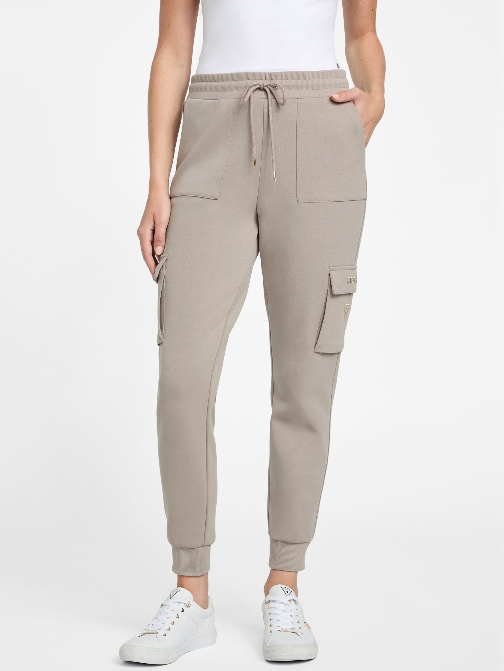 

Джоггеры Tessa Cargo Guess Factory, цвет moondust