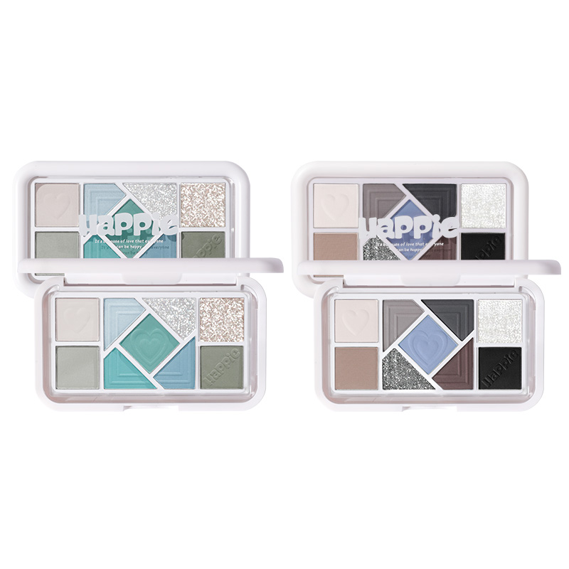 

Hold Live Маленькая розовая палетка с девятью цветами теней для век, легко растушевываются, шиммер, натуральный