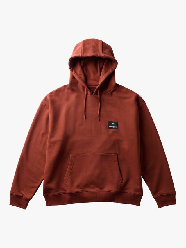 

Худи из хлопка с квадратным логотипом Snow Peak, Light Brown