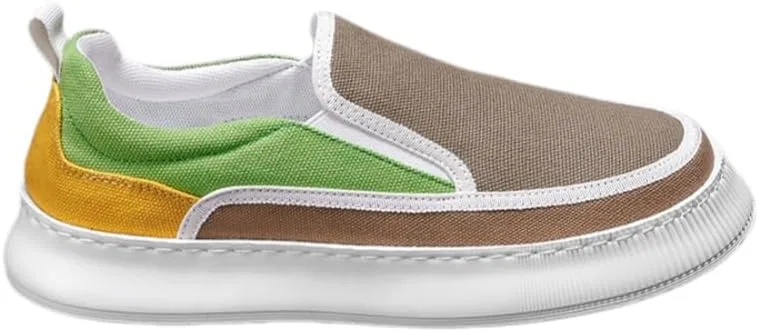 Лоферы мужские Slip-On Sneakers, Khaki SPKFHD