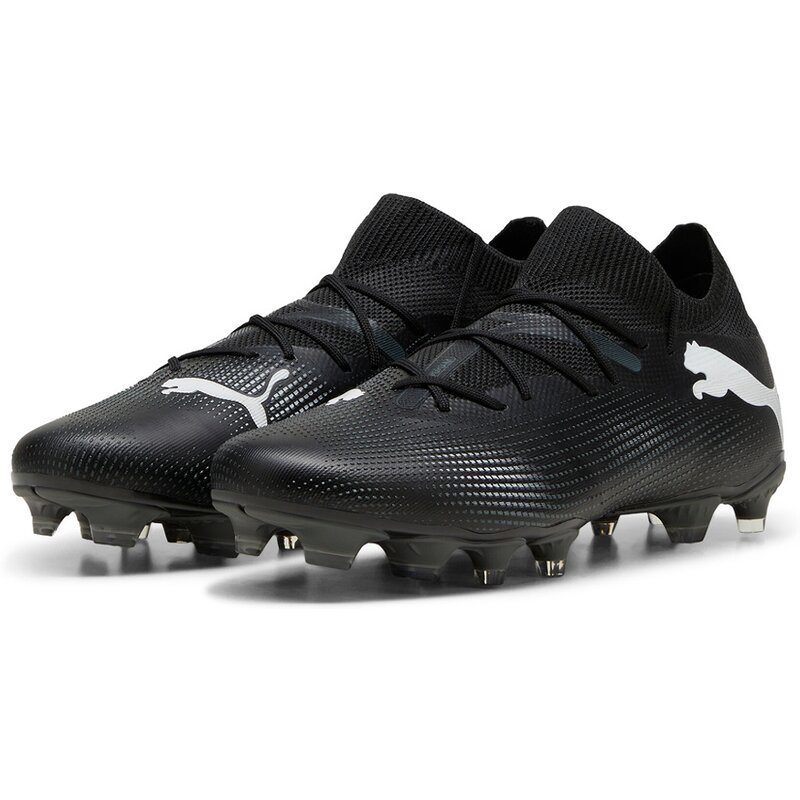 Футбольные бутсы для газона Future 7 Match FG/AG Puma, черный — фото 3