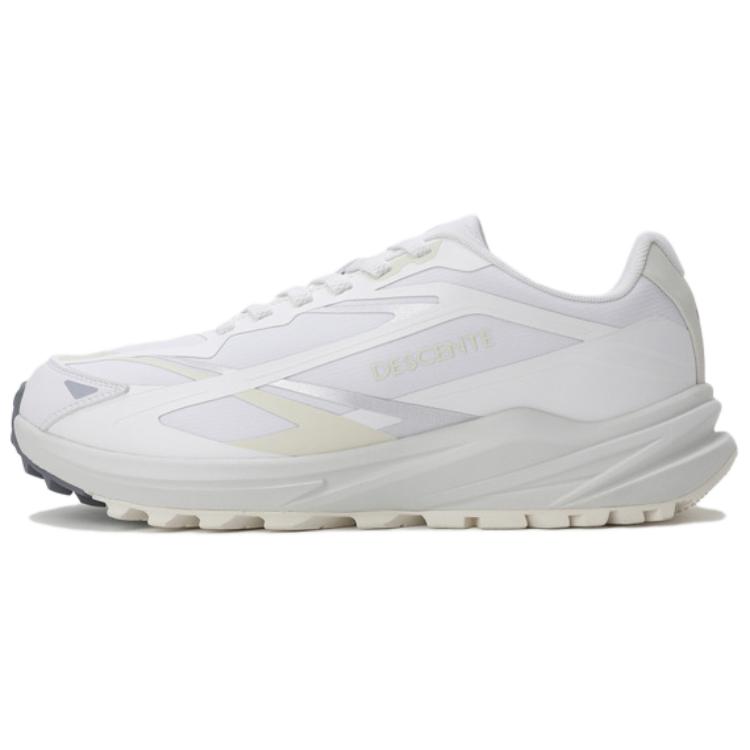 

DESCENTE Futec V2 нескользящие устойчивые к истиранию низкие кроссовки Unisex White