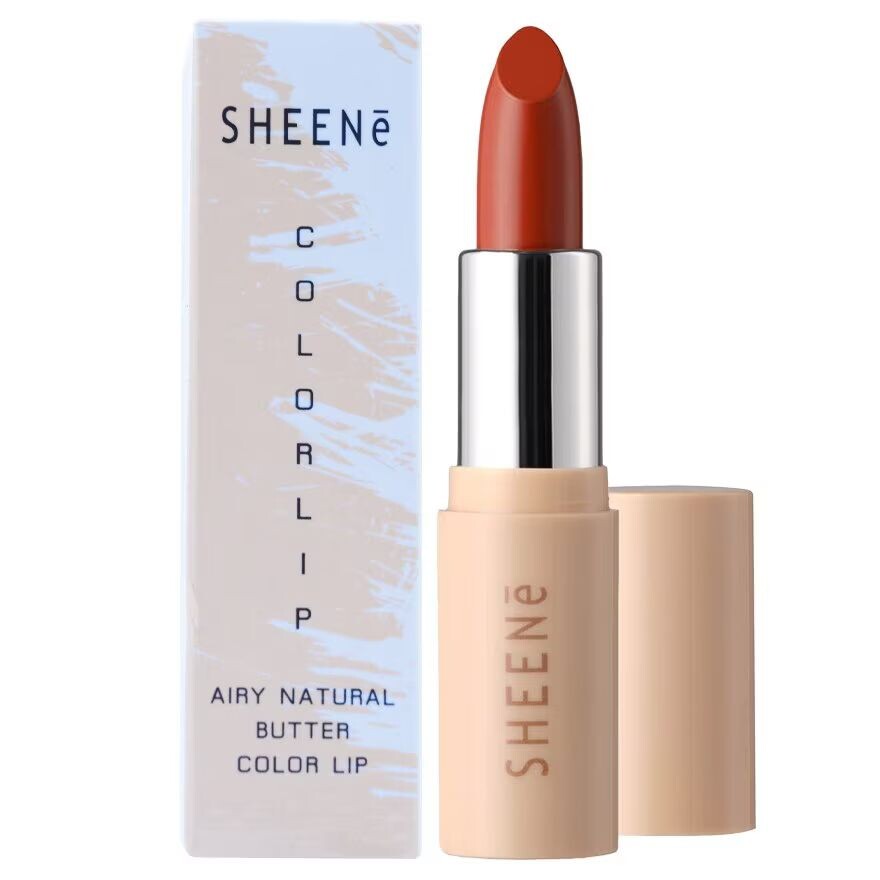 

Sheene Airy Natural Butter Color Lip 3,5г. F2 Летний оранжевый, F Summer Orange