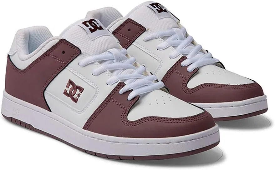 Мужские скейтбордистские кроссовки DC Manteca 4 Zero Waste Low Top DC Shoes, White Plum