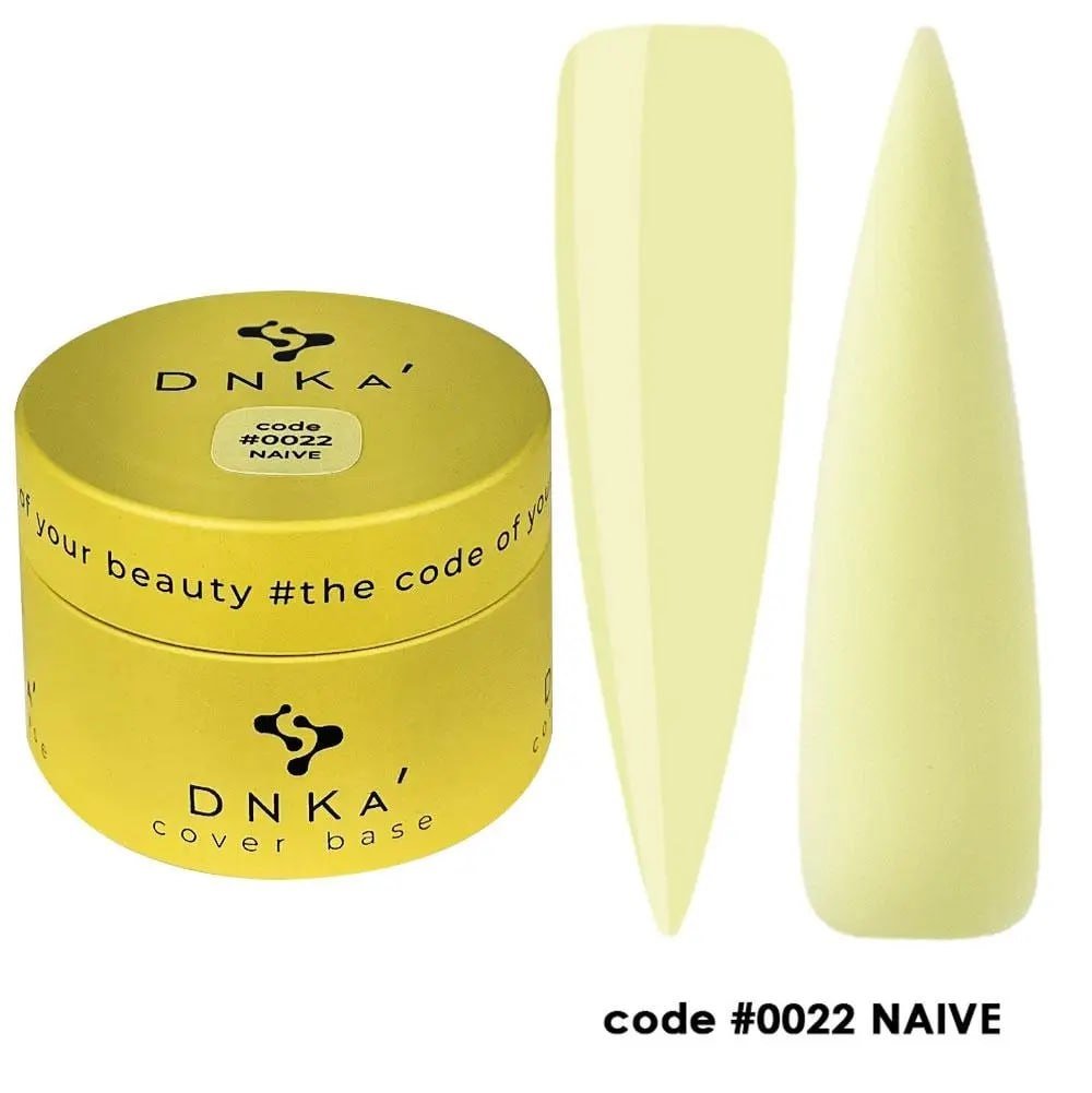 

Цветная база DNKa Cover Base № 0022 Naive, 30 мл