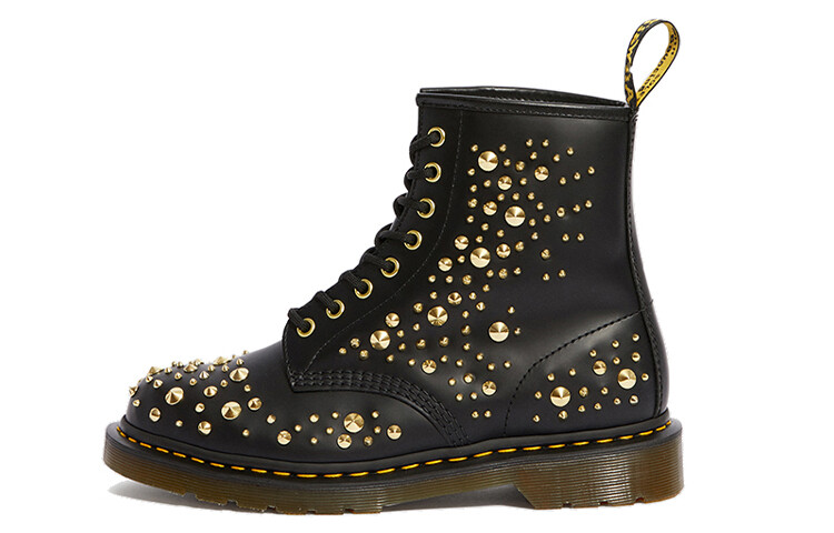 

Ботинки Dr.Martens 1460 Midas Gold Color 8 Martin Boots Couple Style Black