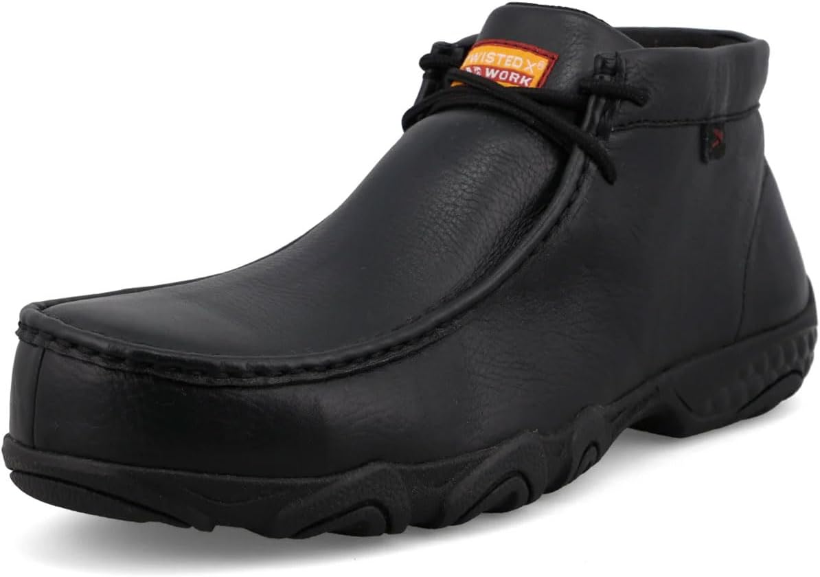 

Ботинки Twisted X Work Chukka Driving Moc для мужчин, черный