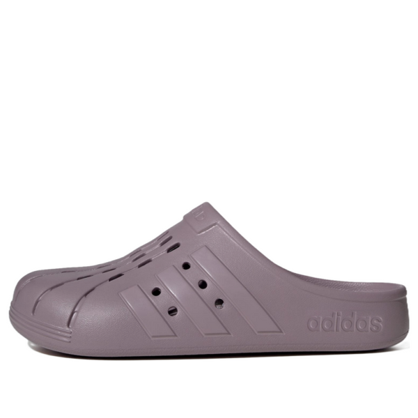 

Тапочки adilette clogs Adidas, фиолетовый