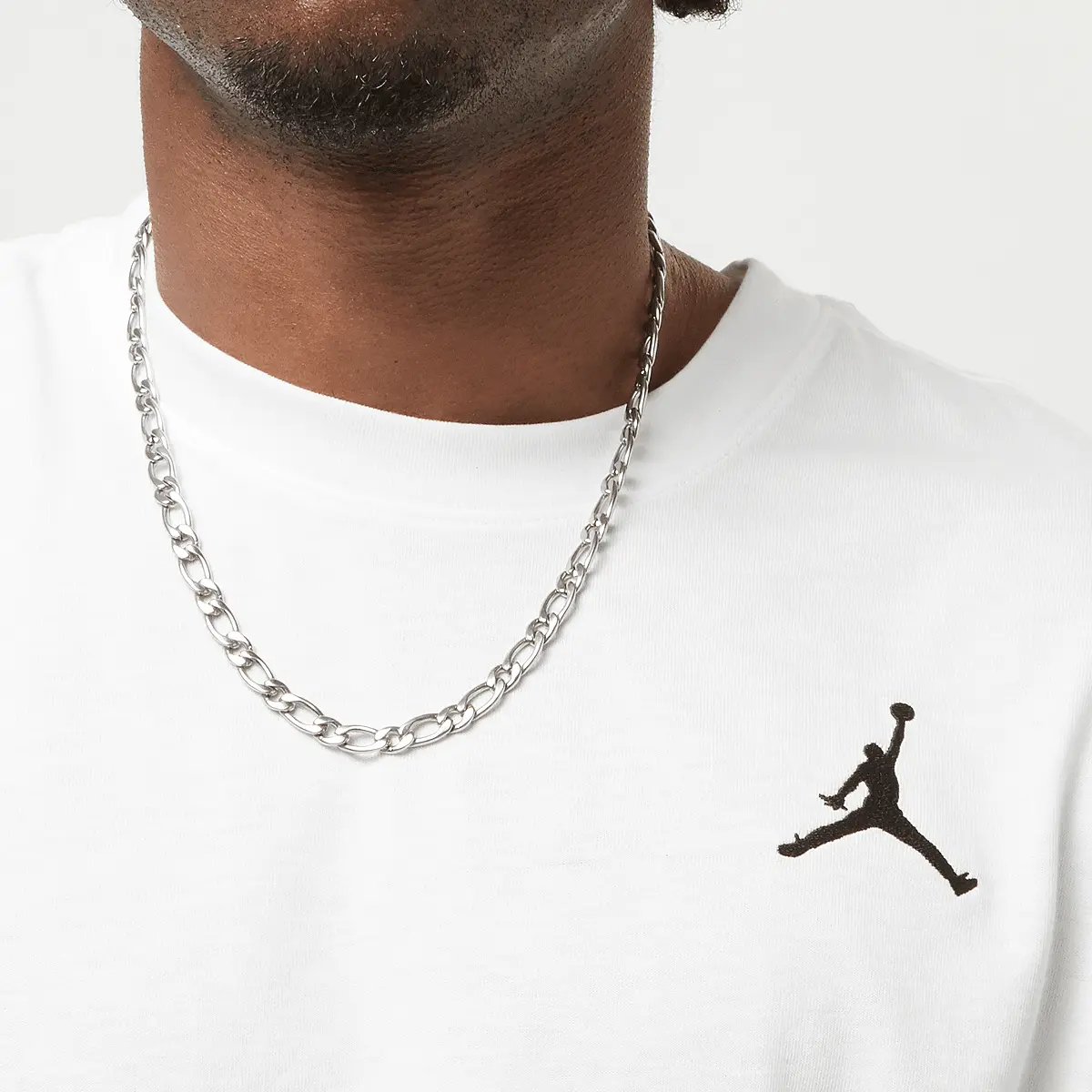 Футболка Nike Jumpman Short-Sleeve T-Shirt, белый/белый — фото 3