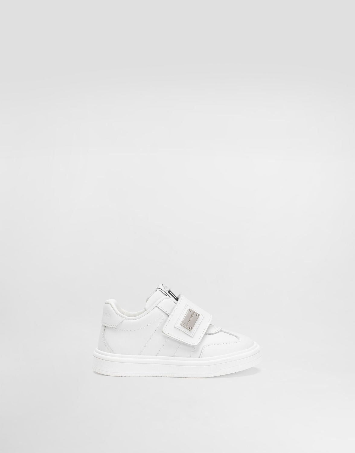 

Кожаные кроссовки Dolce&Gabbana, белый