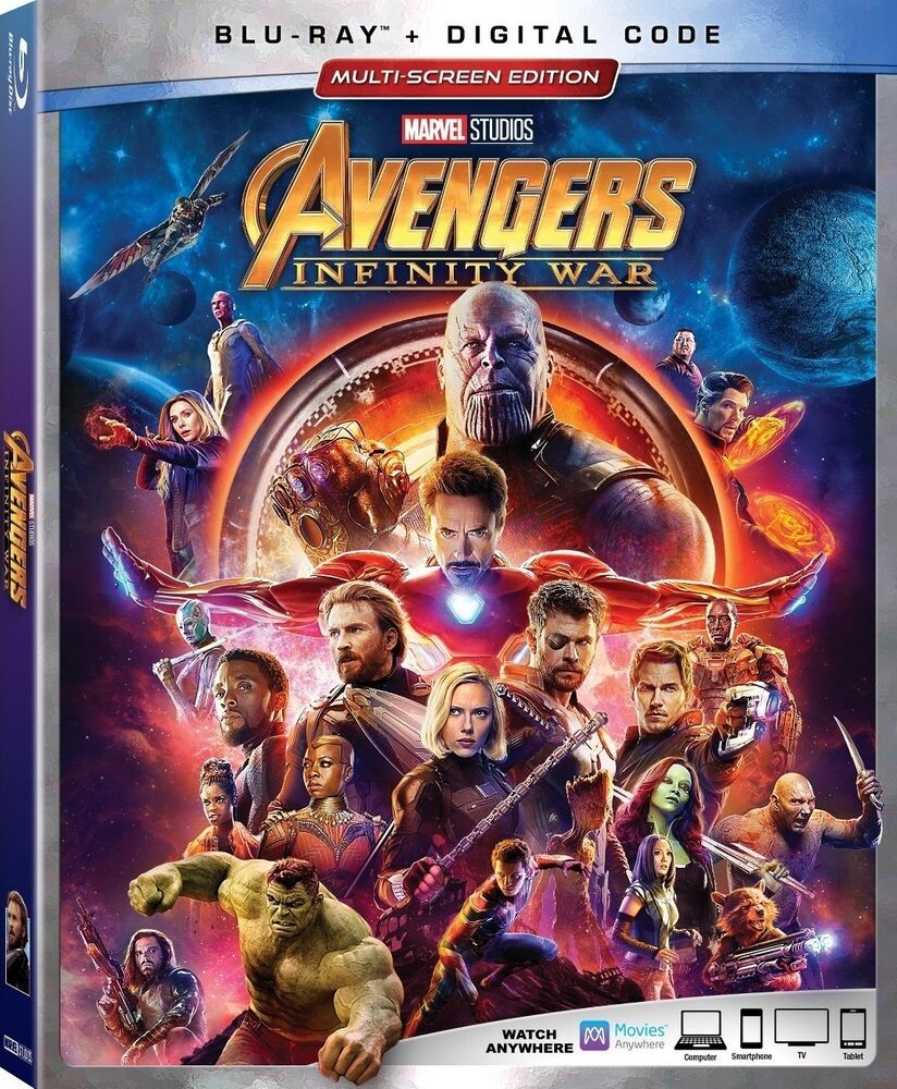 

Диск Blu-ray Avengers: Infinity War [2018]