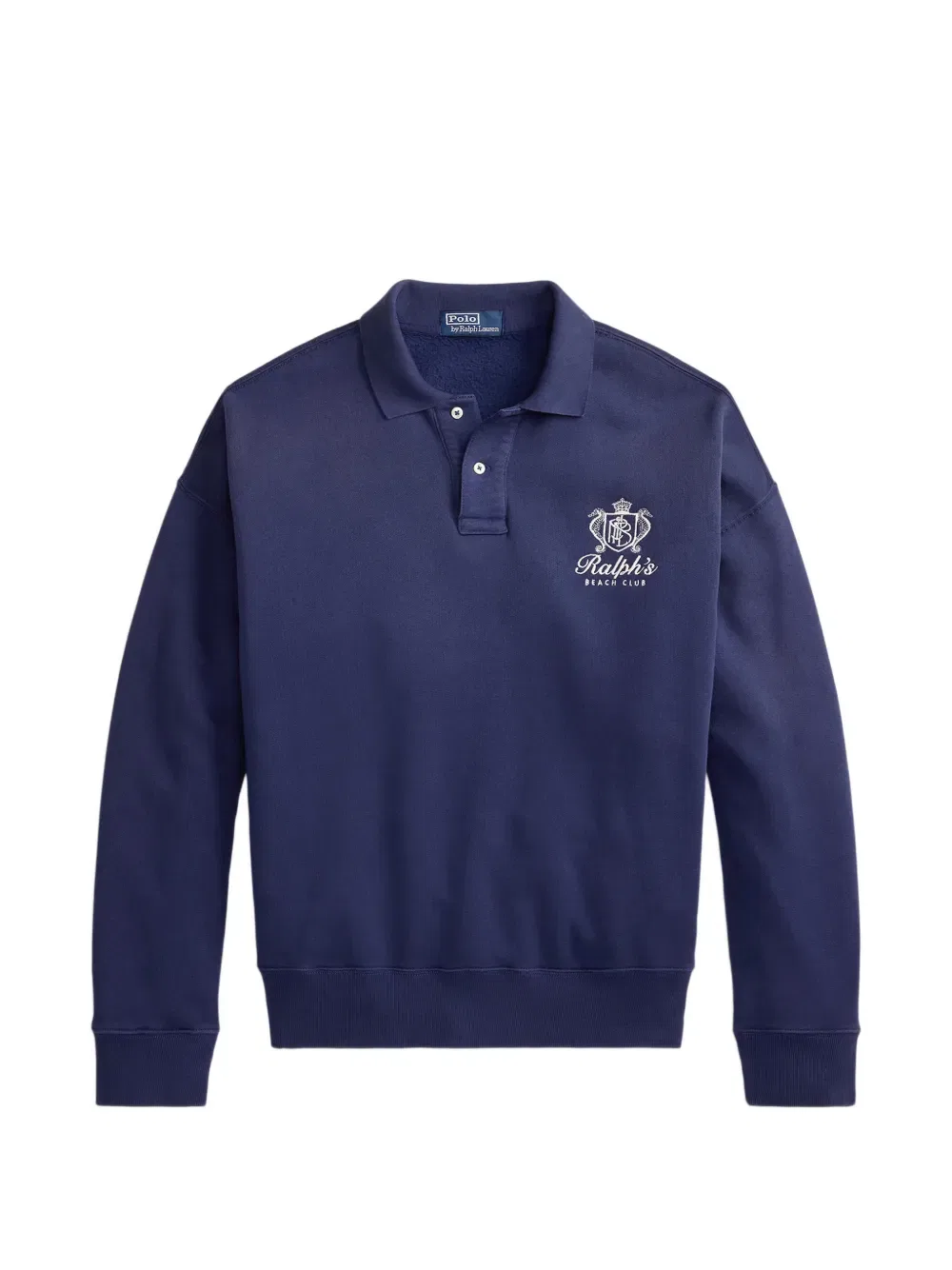 Толстовка с детальным описанием Polo Ralph Lauren, синий