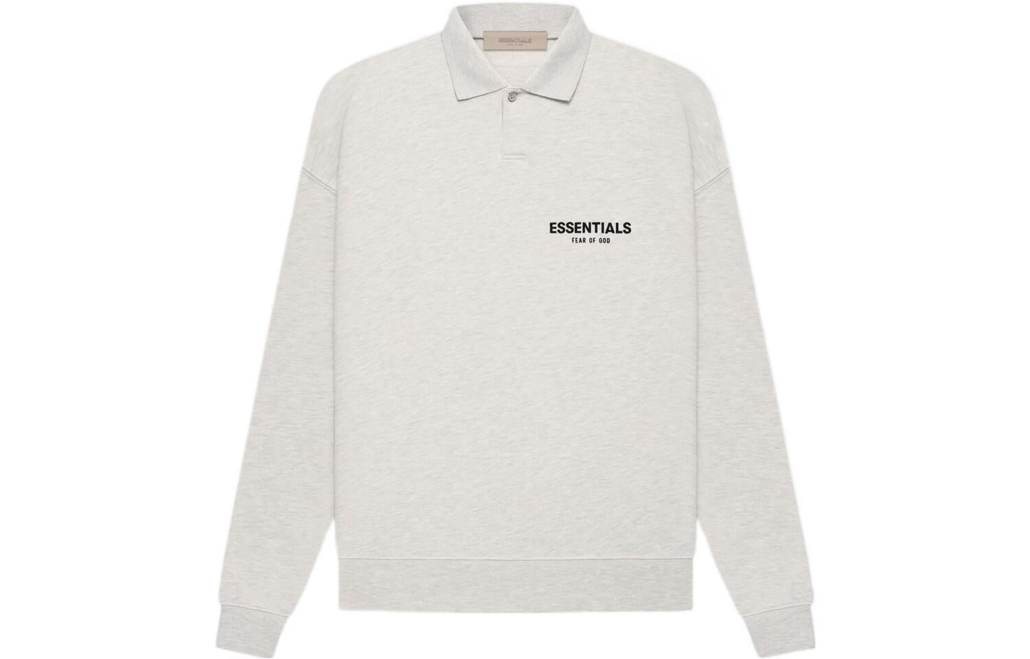 

SS22 Рубашка поло мужская светло-овесная Fear Of God Essentials, светло-бежевый