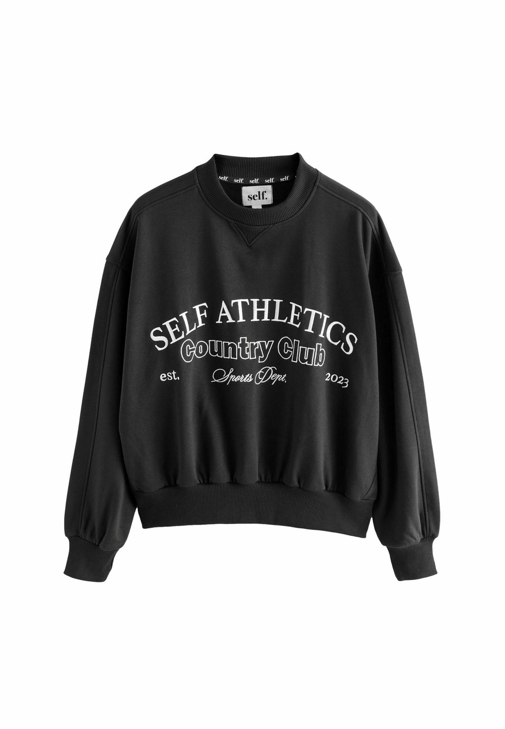 

Толстовка CREW NECK Self., черный