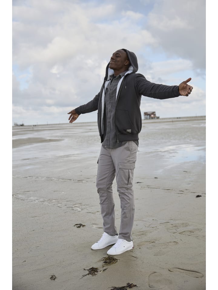 

Bruno Banani Брюки-карго темно-серого цвета