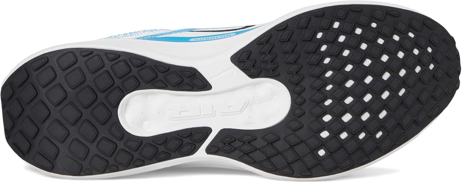 Мужские кроссовки для бега по шоссе Nike Winflo 11, 10 X-Wide White/Black/Blue Hero — фото 4