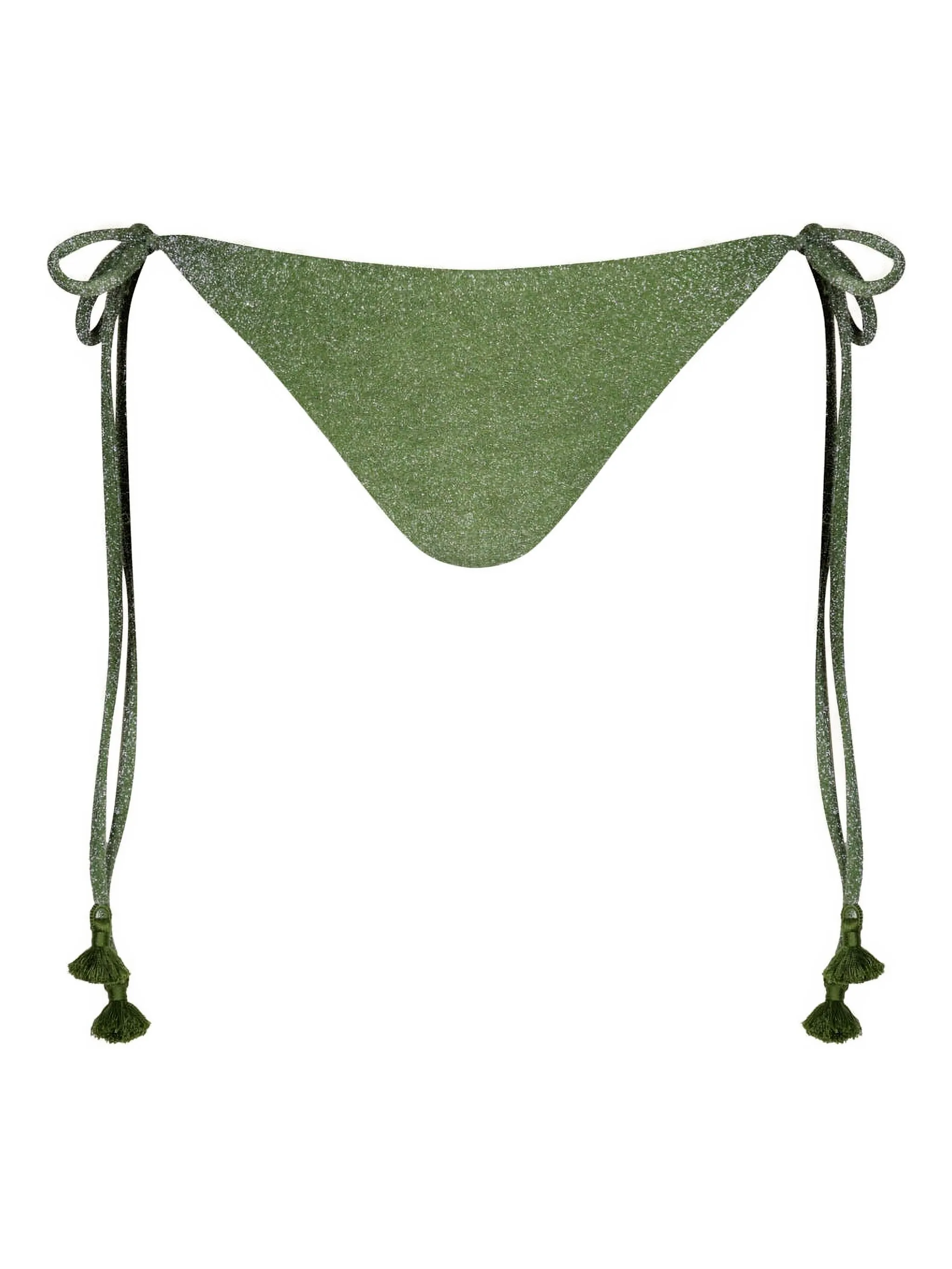 

Плавки бикини Sagrado с кисточками Johanna Ortiz, зеленый