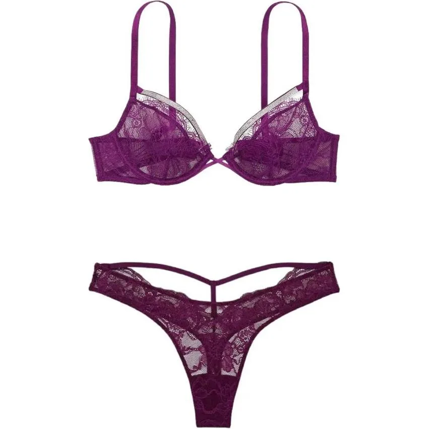 Victoria's Secret Женский комплект нижнего белья фуксия
