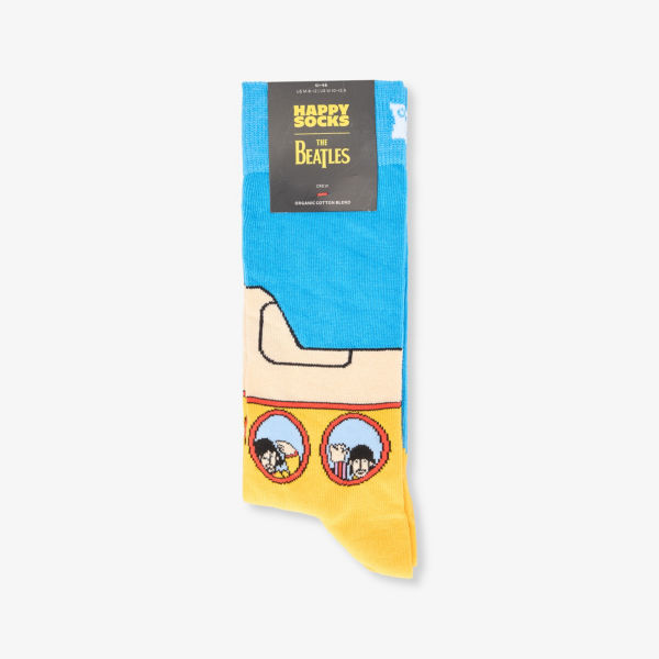 

Носки Happy Socks Beatles Yellow Submarine из смесового хлопка, мультиколор