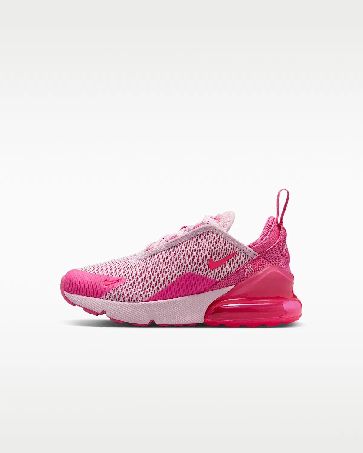 Кроссовки Nike Air Max 270 для малышей, Pink Foam/Pinksicle/White/Hyper Pink