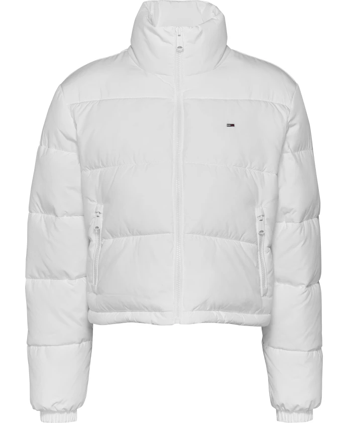 

Стеганая куртка aw24 Tommy Jeans, белый