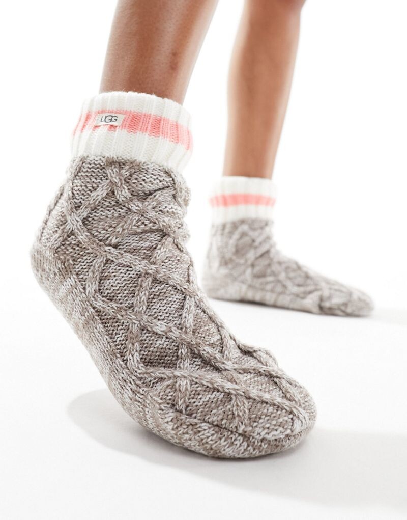 

Серые носки на флисовой подкладке UGG Deedee