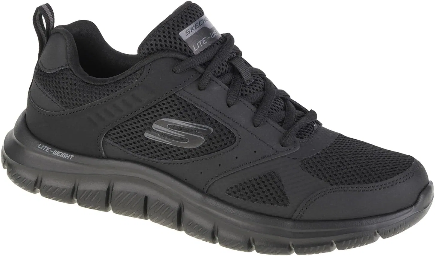 Мужские спортивные кроссовки Skechers Track Syntac, 2-Black — фото 2