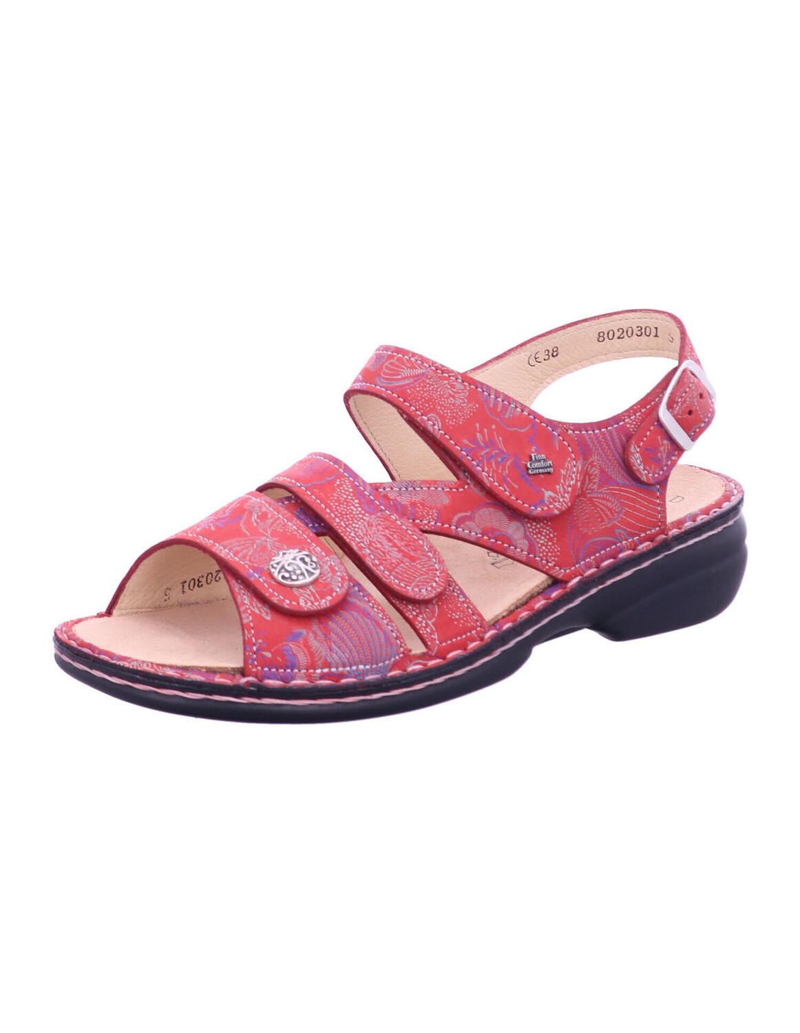 Ботильоны Finn Comfort Keilsandalette GOMERA, цвет pomodore