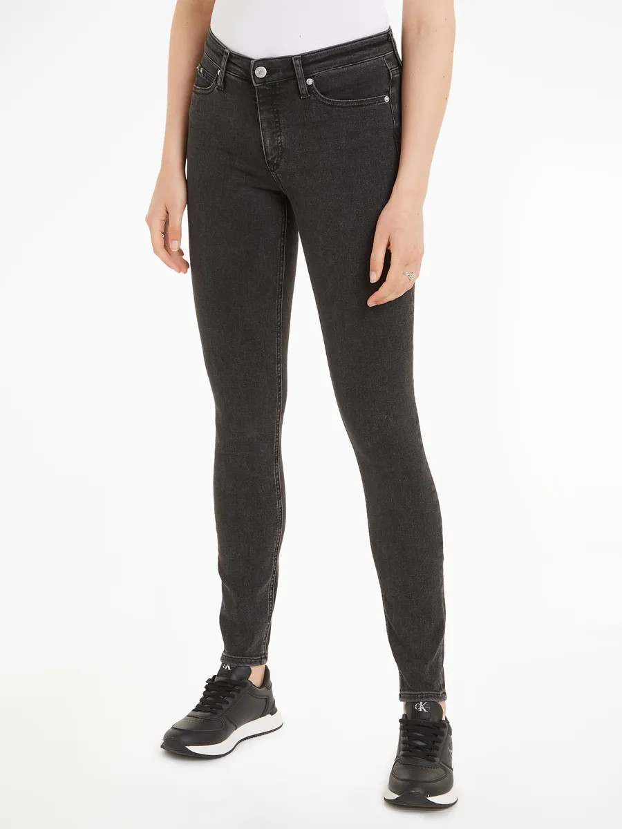 

Джинсы скинни Calvin Klein Jeans "MID RISE SKINNY", джинсовый