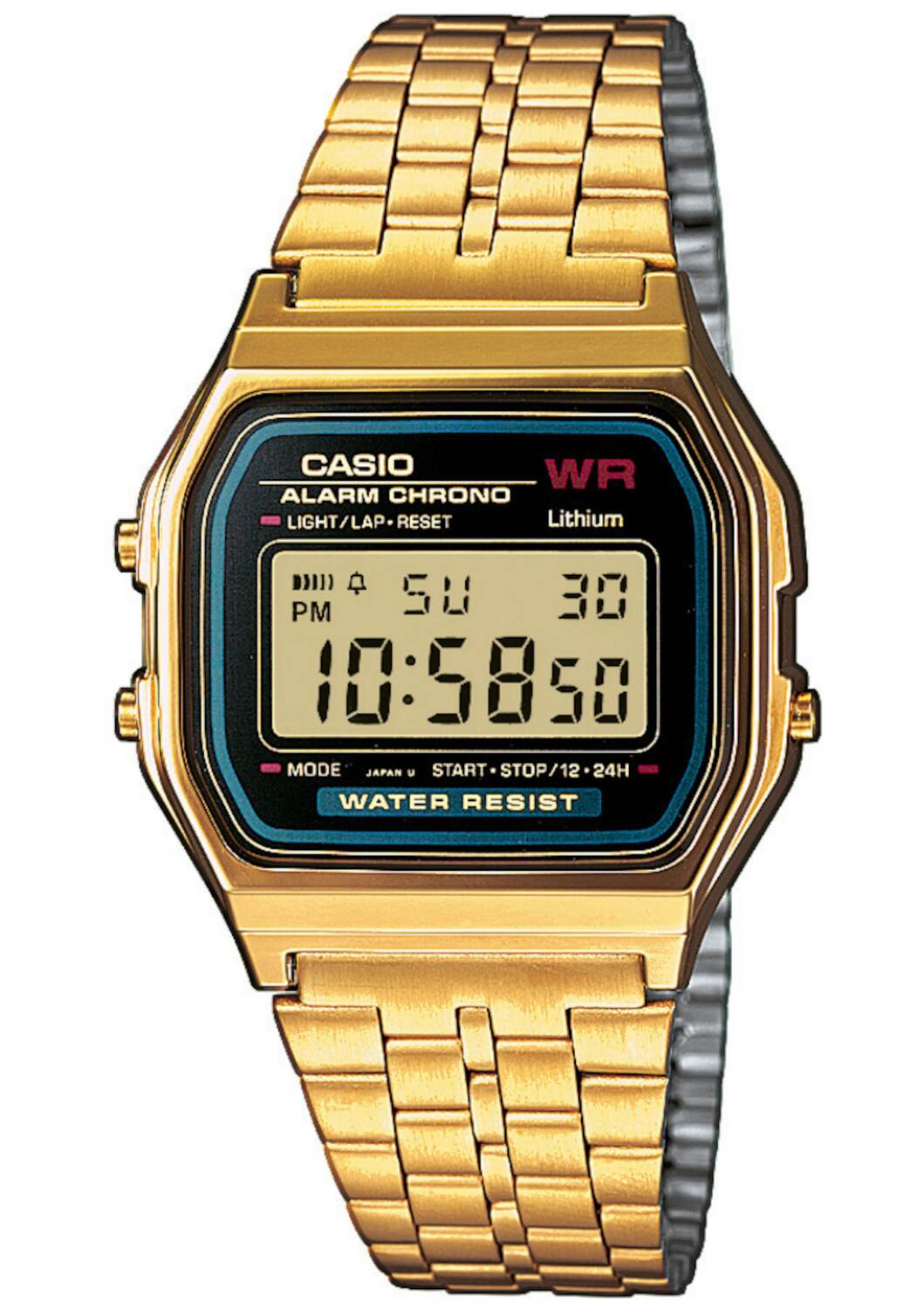

CASIO Цифровые часы в золотом цвете