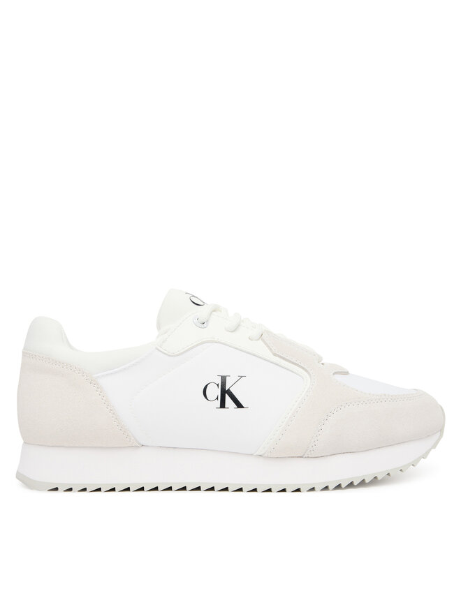 

Кроссовки Runner Laceup Sock Mg Nylon Mix YW0YW01644 Calvin Klein Jeans, белый