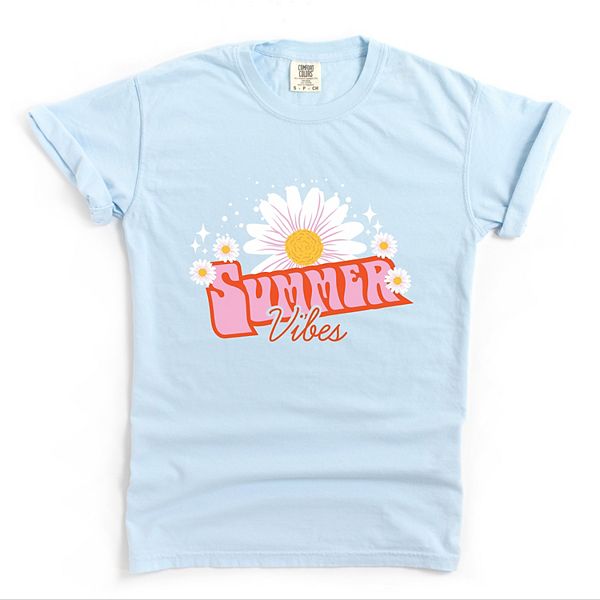 

Футболка Summer vibes daisy Simply Sage Market, Chambray, Зеленый, Футболка Summer vibes daisy Simply Sage Market, Chambray