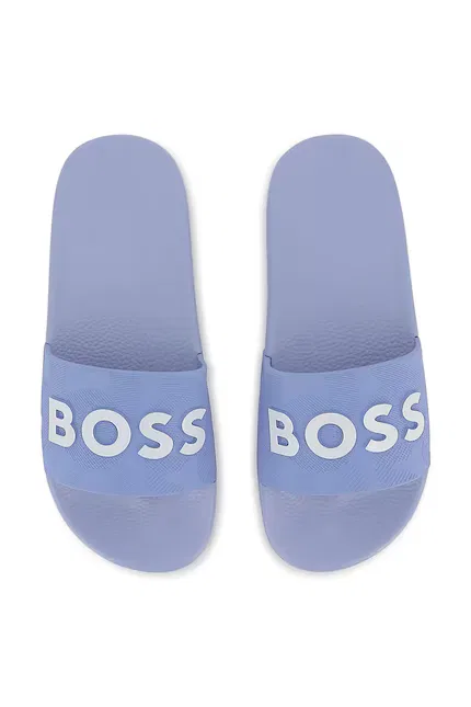 Сланцы детские с синтетического материала BOSS, фиолетовый — фото 4