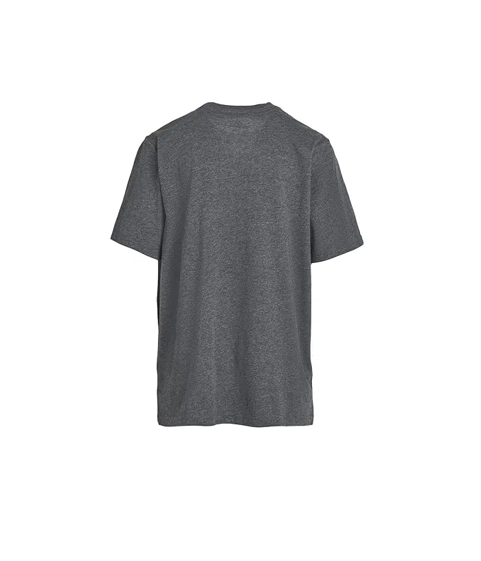 Футболка Collegiate Arch Heather Tee Adidas Kids, Dark Grey Heather — фото 2