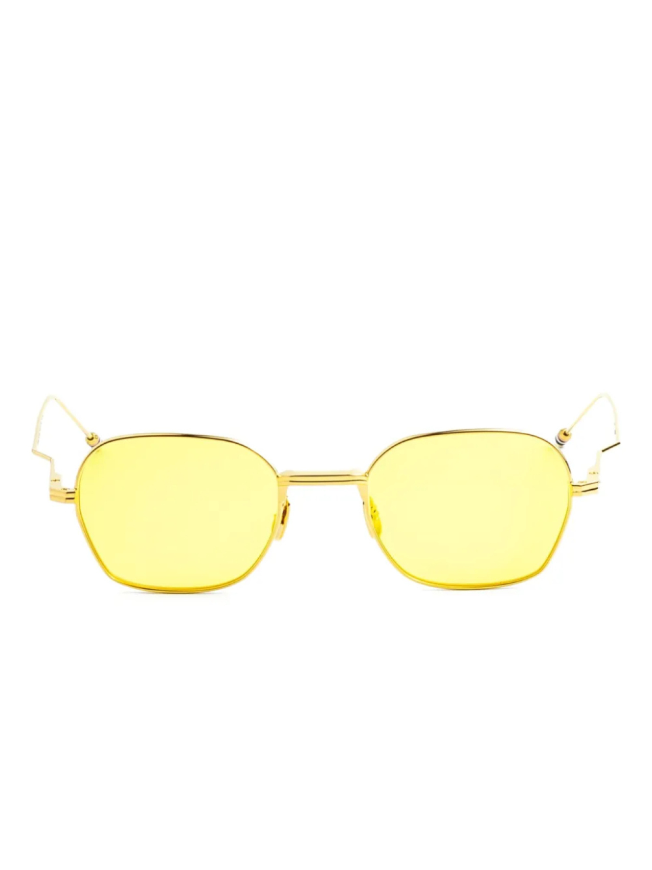 

Солнцезащитные очки в квадратной оправе Thom Browne Eyewear, золотой