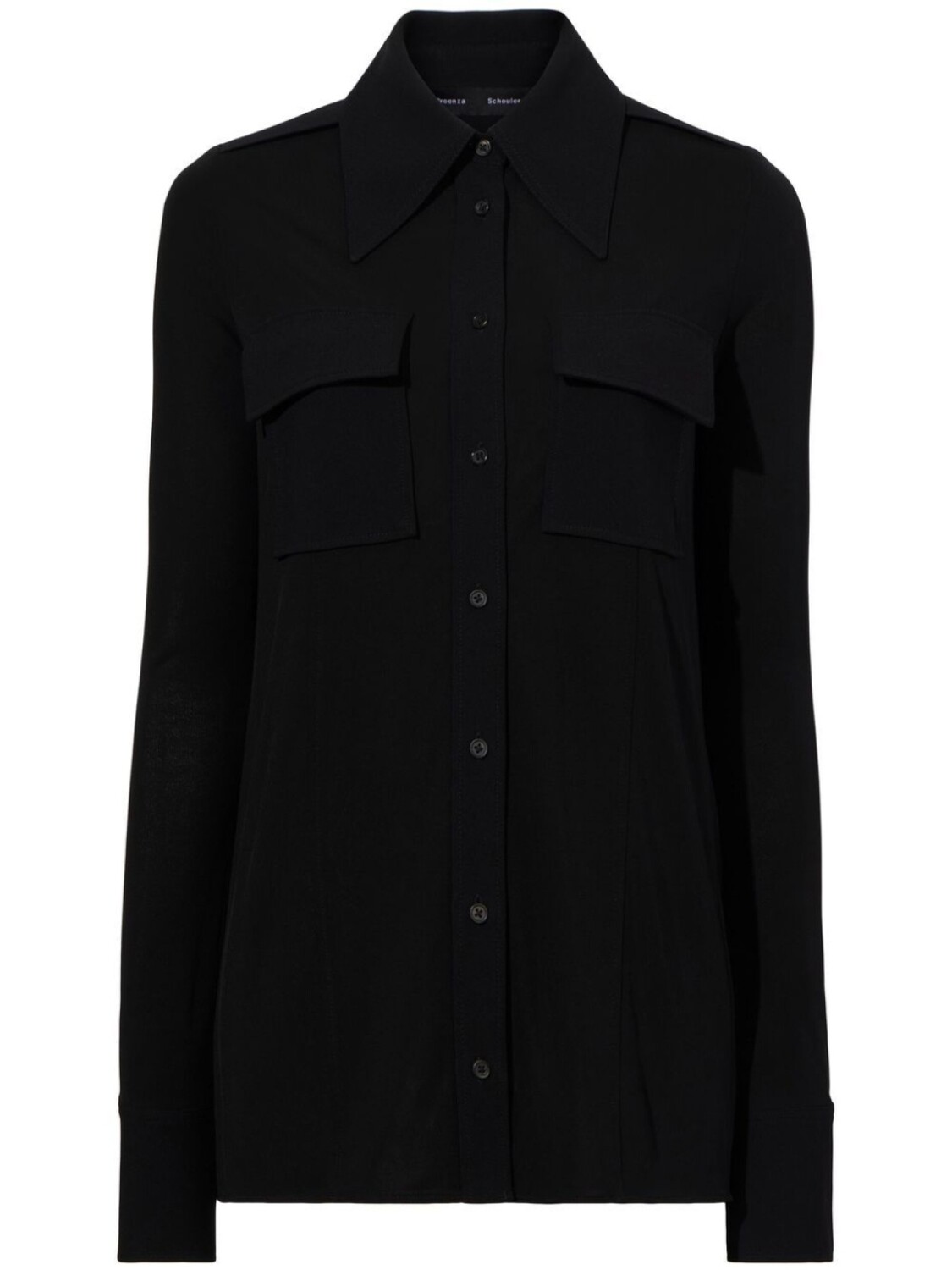 

Рубашка с длинными рукавами Proenza Schouler, черный