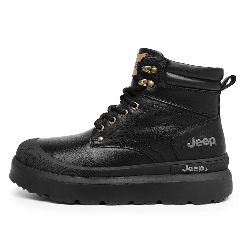 Jeep Ботинки Combat мужские Black, Black Gray, Brown, White