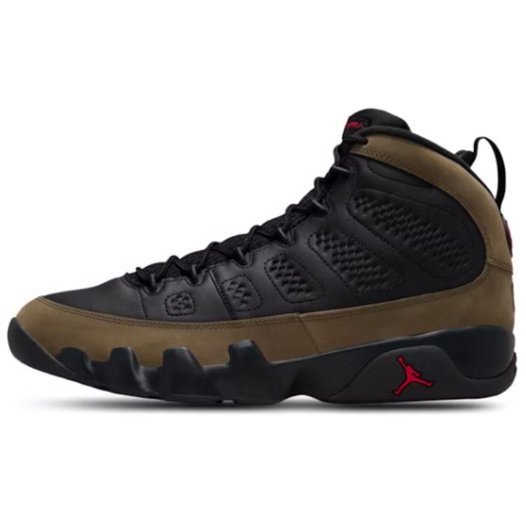 

Air 9 Retro Olive Jordan, Black Brown