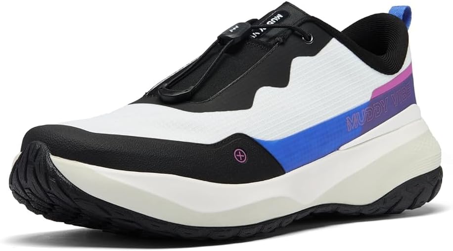 

Кроссовки S-16 для мужчин и женщин, легкие для ходьбы, без шнурков, дышащие, противоскользящие, для активного отдыха и походов Muddy Vibe, белый