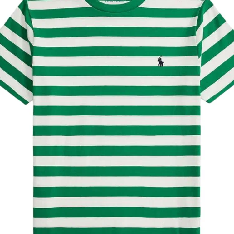 Футболка Cruise Green & White Teenagers Polo Ralph Lauren — фото 4