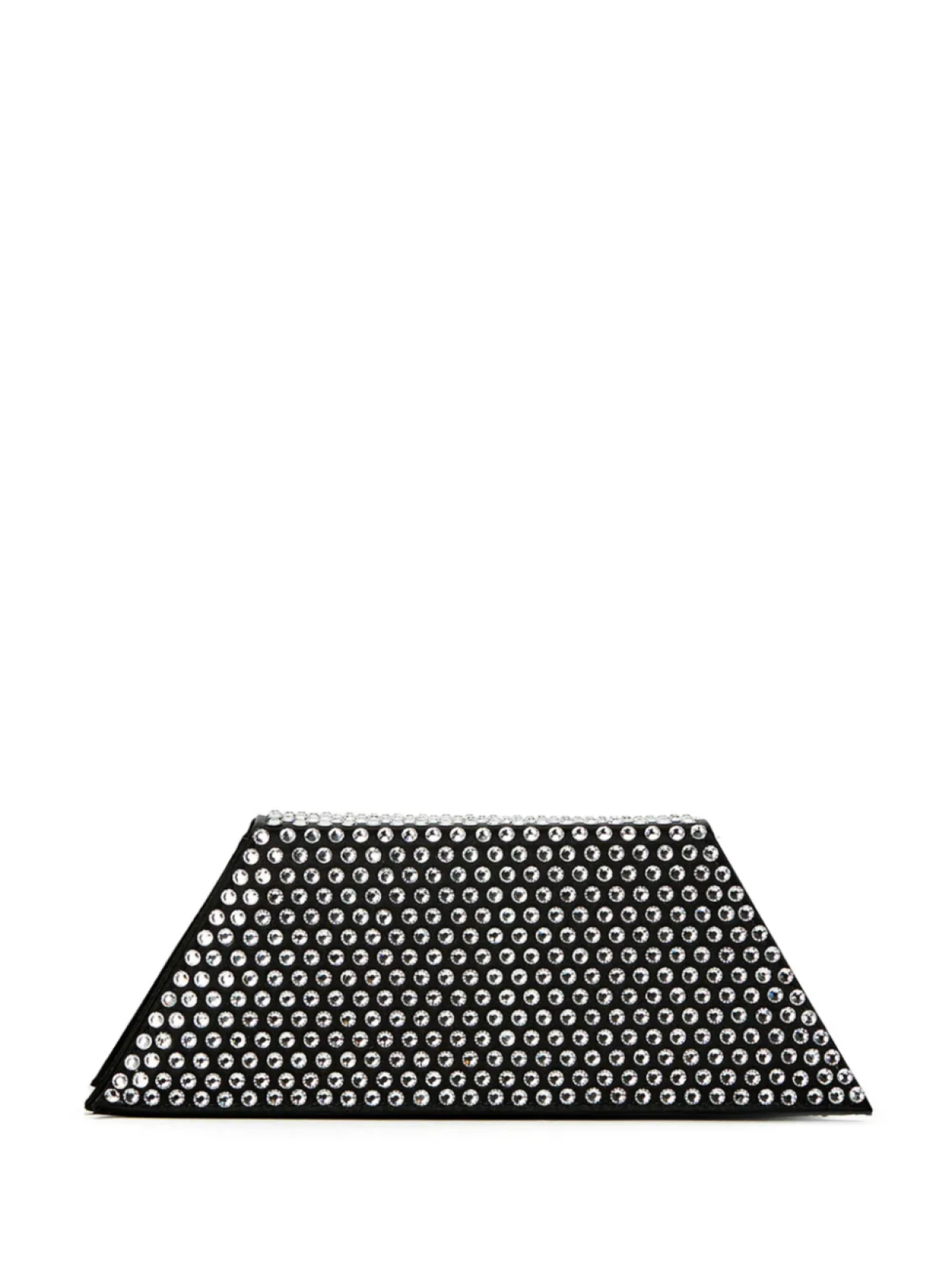 

Мини-сумка Super Amini с кристаллами Amina Muaddi, черный