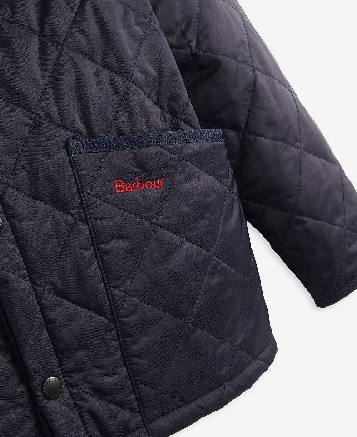 Стеганая куртка Barbour Boys' Liddesdale, классический темно-синий — фото 3