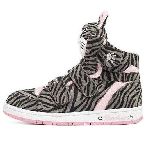 

Кроссовки sugarcanes shoes 'grey black pink' Skechers, серый