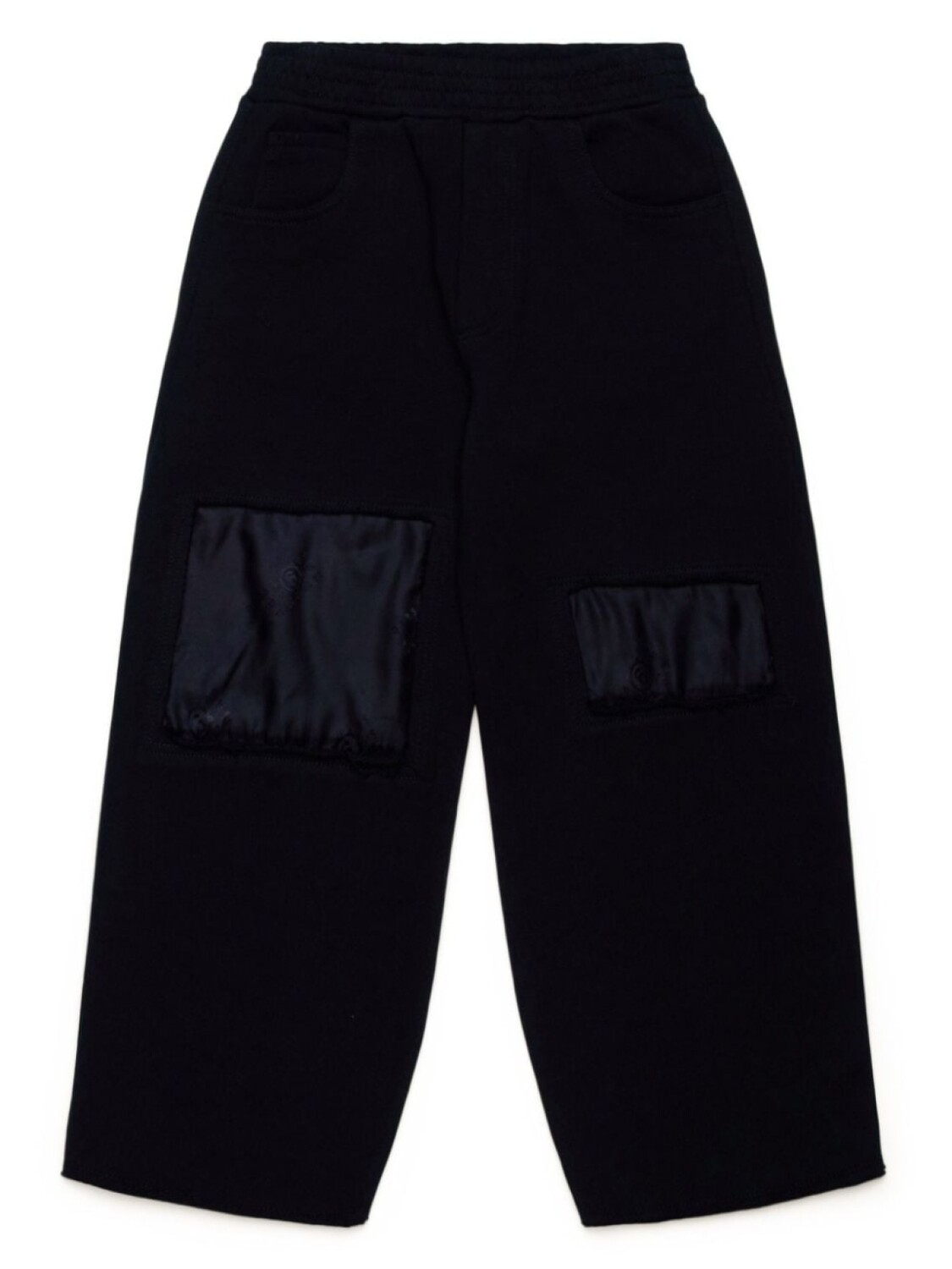 

MM6 Maison Margiela Kids брюки из хлопка с рисунком в виде цифр, черный