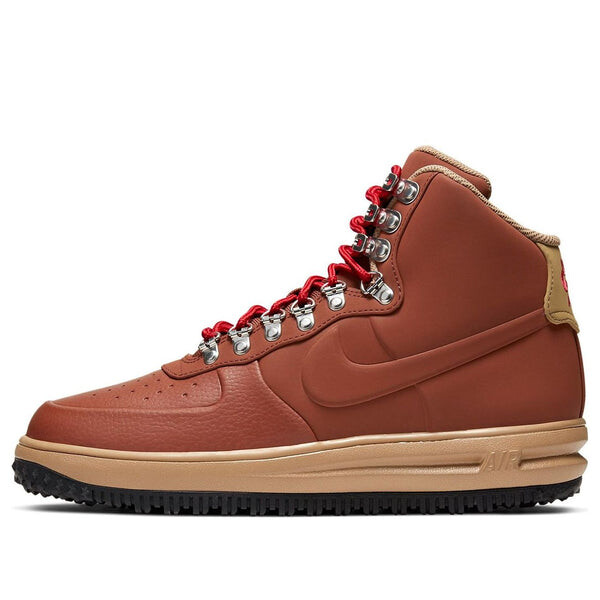 

Кроссовки lunar force 1 duckboot '18 'cinnamon' Nike, коричневый